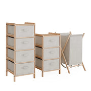 Vicco Set di mobili da bagno Beige 3 parti