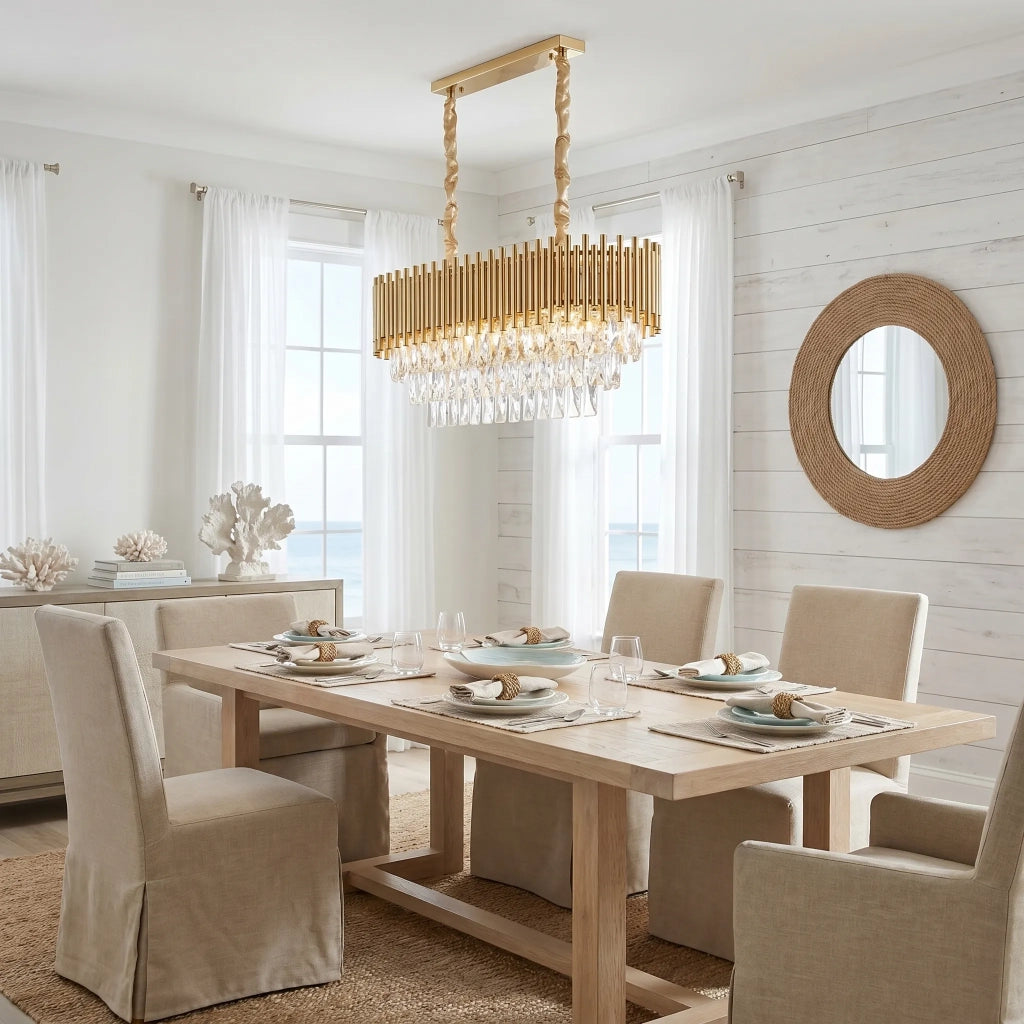 Lampada A Sospensione In Cristallo Swe105-cp Gold