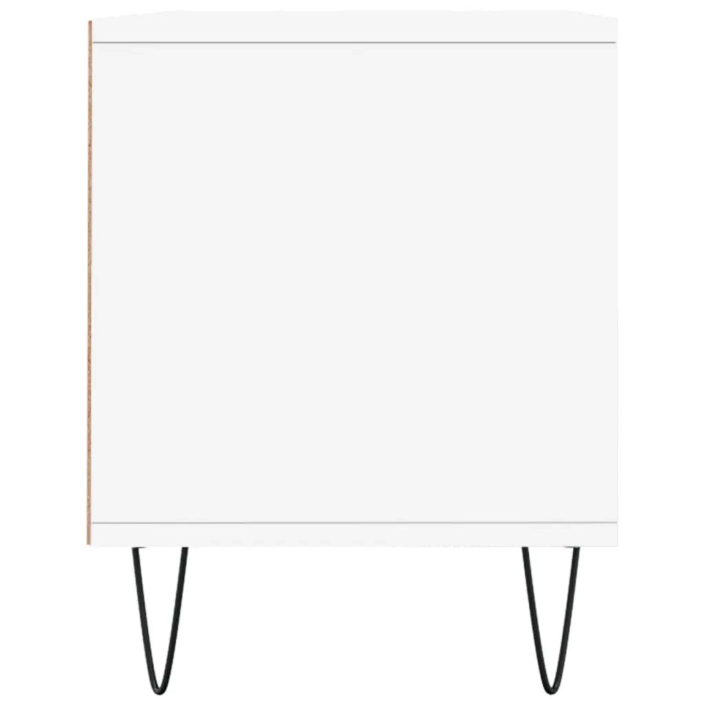 Mobile Porta TV Bianco 100x34,5x44,5 cm in Legno Multistrato 831236