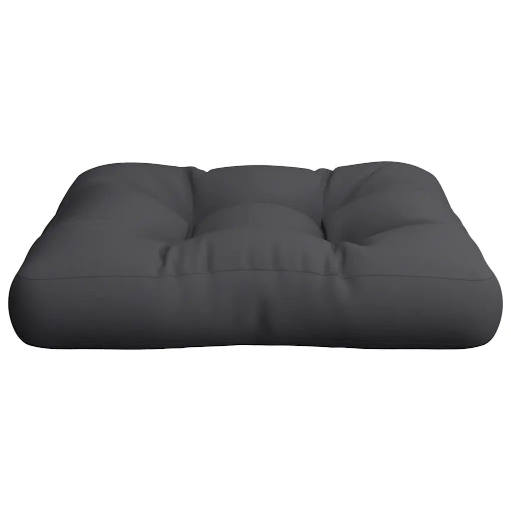 Cuscino per pallet | Cuscini per sedie Nero 60x60x12 cm in Tessuto