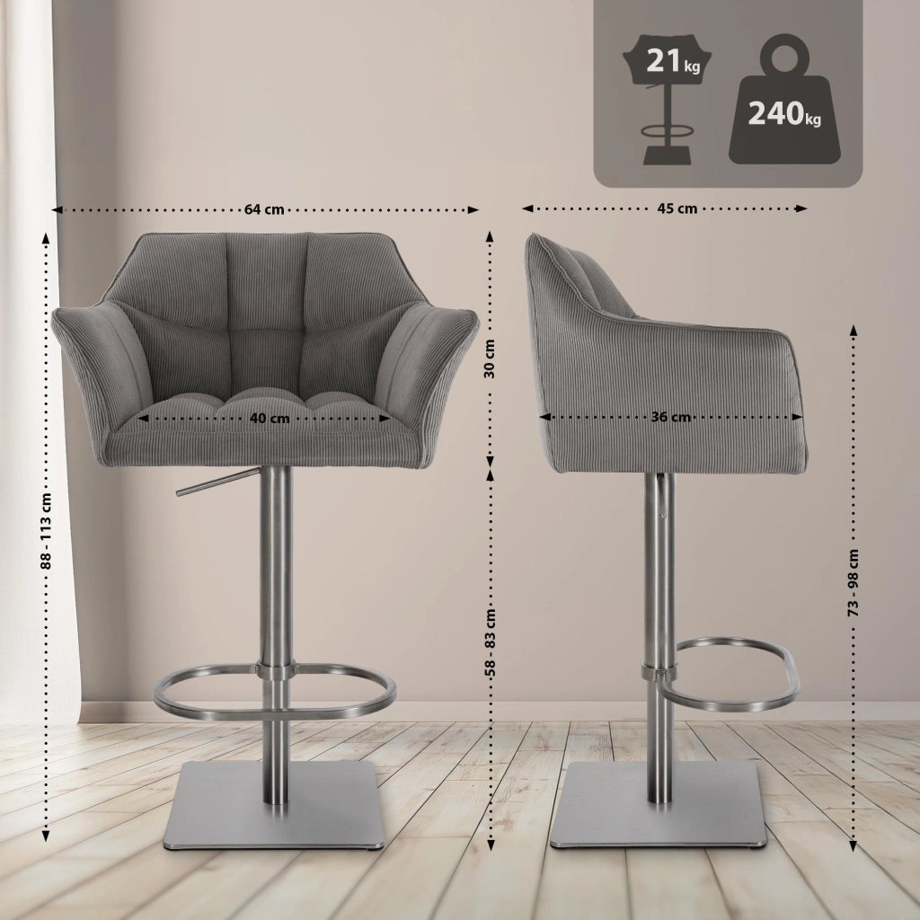Barhocker Damaso E Cord 2