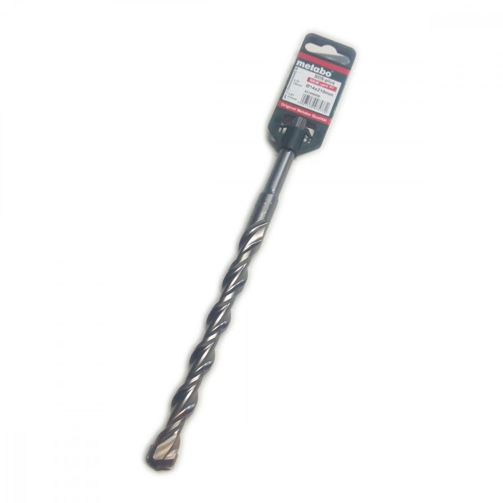 Metabo punta sds plus da 6 per muro cemento calcestruzzo, diametro 6x150x210mm