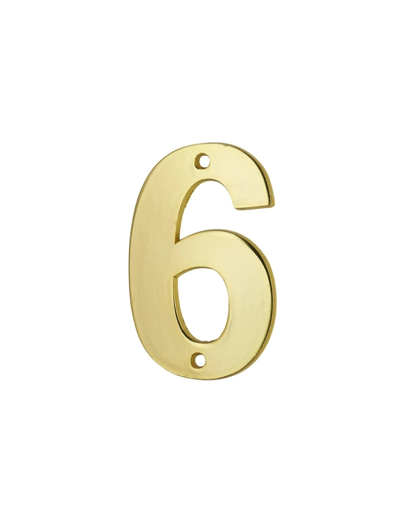 Numero "6" H 51 mm da avvitare – THIRARD