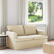 Divano Crema 144 x 80 x 85 cm Tessuto