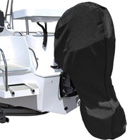 Copertura motore esterno completo - Copertura motore per barche acqua resistente 420D - Adatto per motori da 20 a 30 HP - Copertura stoffa - copertura polvere - Nero