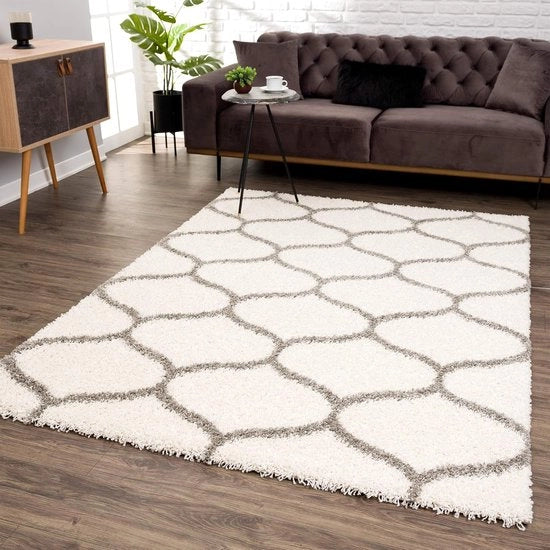 Tapijti pluzzosi, tappeti soffici in seta, tappeti morbidi per interni, matto antiscivolo per camera da letto, soggiorno, pavimento 80 x 150 cm (Rettangolare)