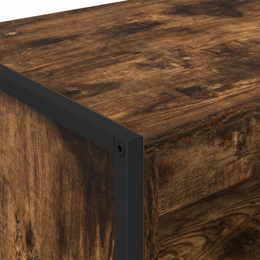 Armadi alti Quercia Fumosa 60 x 36 x 200 cm Legno multistrato