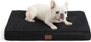 Letto per cani ortopedico per piccoli cani - nero - 76 x 51 x 7,6 cm