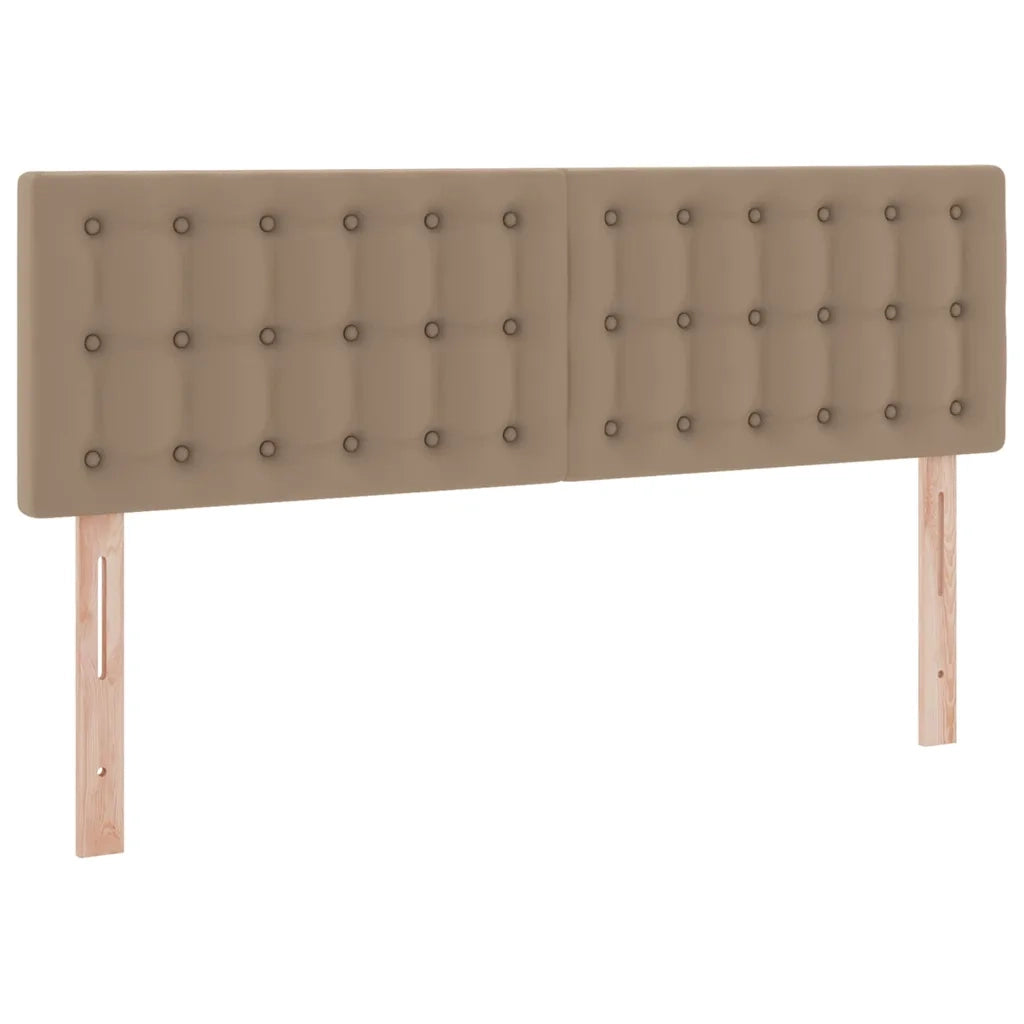 Letto con contenitore e materasso Cappuccino 140 x 200 cm