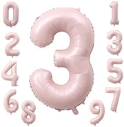 Balloon di carta 101 cm - Ballo di carta rosa chiaro - Ballo per compleanni - Decorazione per feste - Ballo di carta - Colori allegri - Ballo per compleanni