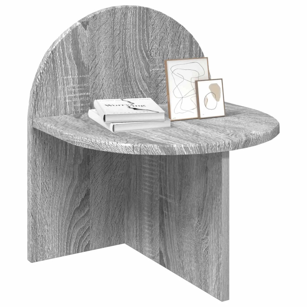 Set di 2 Comodini | Armadio da Notte | Mobiletto da notte Grigio Sonoma 40 x 35,5 x 45,5 cm