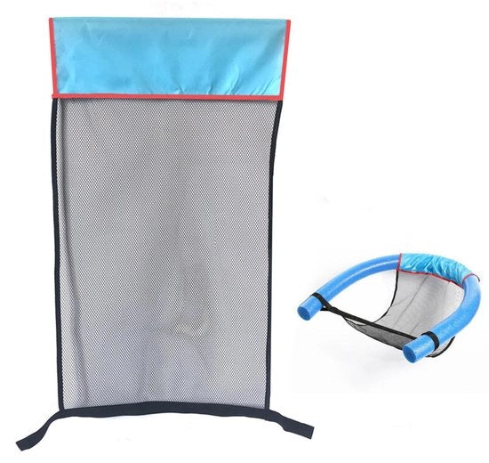 Sedia da bagno con rete a maglia - Sedile galleggiante - Sedile da bagno pieghevole - Sedile da bagno leggero - Sedile da bagno ecologico - Sedile da bagno facile da trasportare - Sedile da bagno acquatico