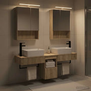 Set di Armadi da Bagno 5 pcs Rovere Sonoma 50 x 14,5 x 70 cm 3406321