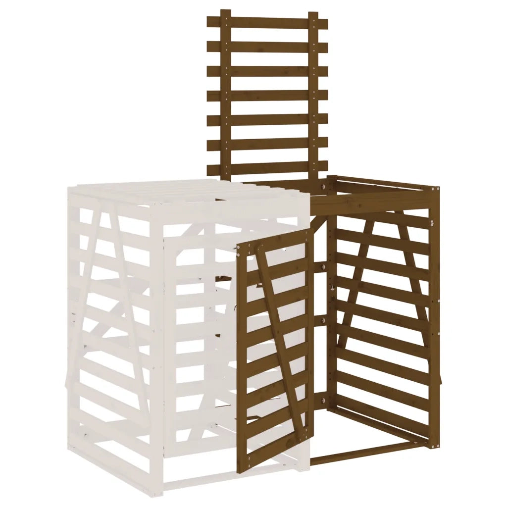 Estensione Copribidone Ambra in Legno Massello di Pino 825110