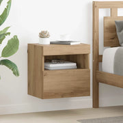 Mobiletti TV da Parete 2 pcs Rovere artigianale 40 x 30 x 40 cm 882974