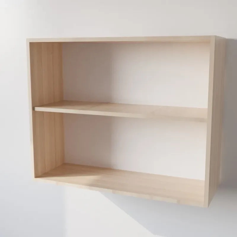 Pensile Cucina  in Legno Nobilitato Rovere, Mobile Alto con 2 Ante, Pensile Componibile Moderno Made in Italy (H72XL90XP33cm)
