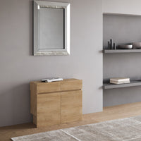 Panche Allungabili Inferiore e Superiore 72-300x26x60 cm Evolve Quercia Natura