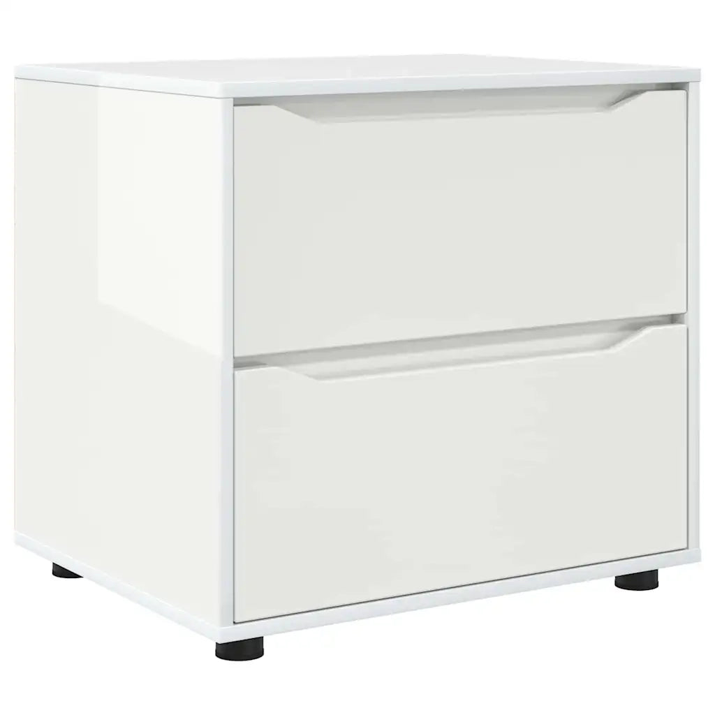 Armadio Bianco Lucido 60 x 48 x 57 cm Legno multistrato 888831