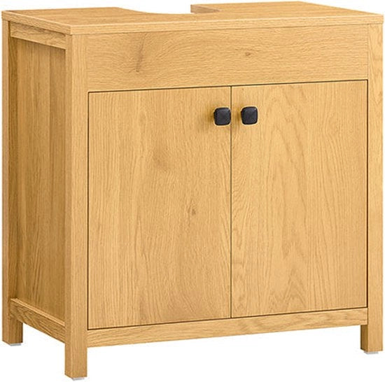 Cassettiere per bagno - Cassetto per sottoscala - Organizzatore - Scaffale regolabile - MDF,E1 - PB,E1 - Peso 13,8 kg - 60 cm x 60 cm x 35 cm