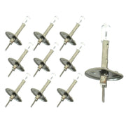10 Pezzi Lampada Alogena Auto H1 12V 55W P14,5S