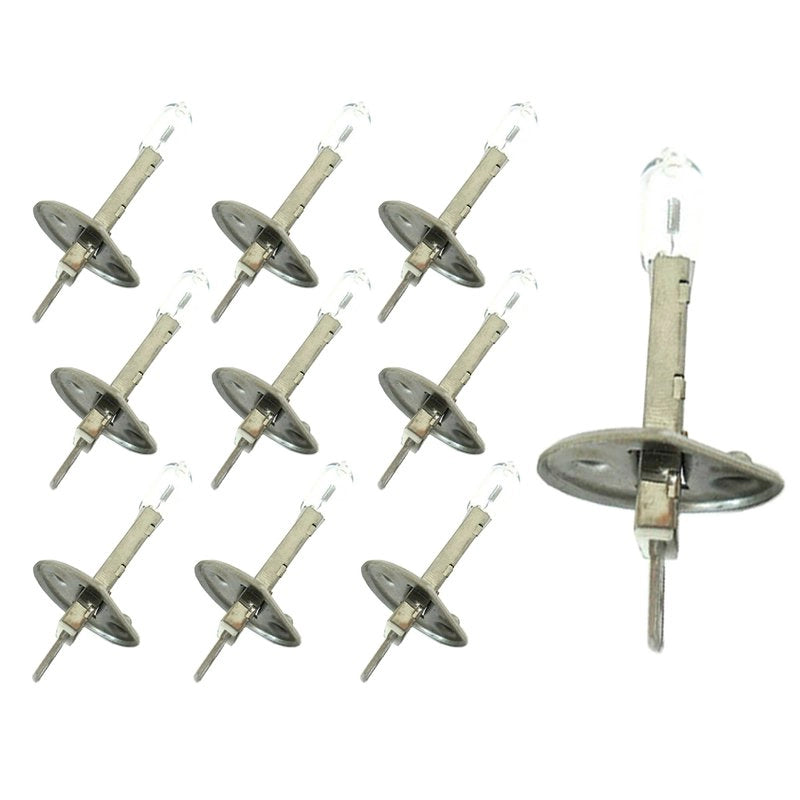 10 Pezzi Lampada Alogena Auto H1 12V 55W P14,5S