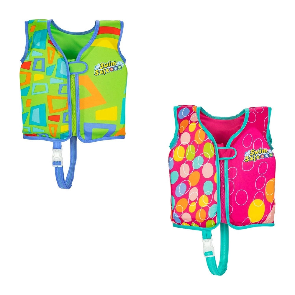 Trade Shop - Gilet Salvagente Trainer Giubbotto Con Cuscinetti In Schiuma Per Bambini  3-6 Anni 32177 -