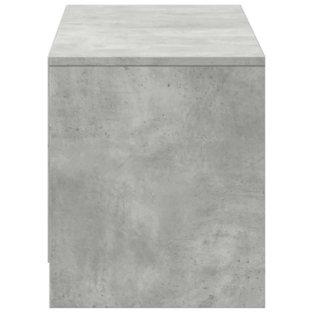 Mobile TV con LED con LED Grigio Cemento 140 x 34 x 40 cm 3418704