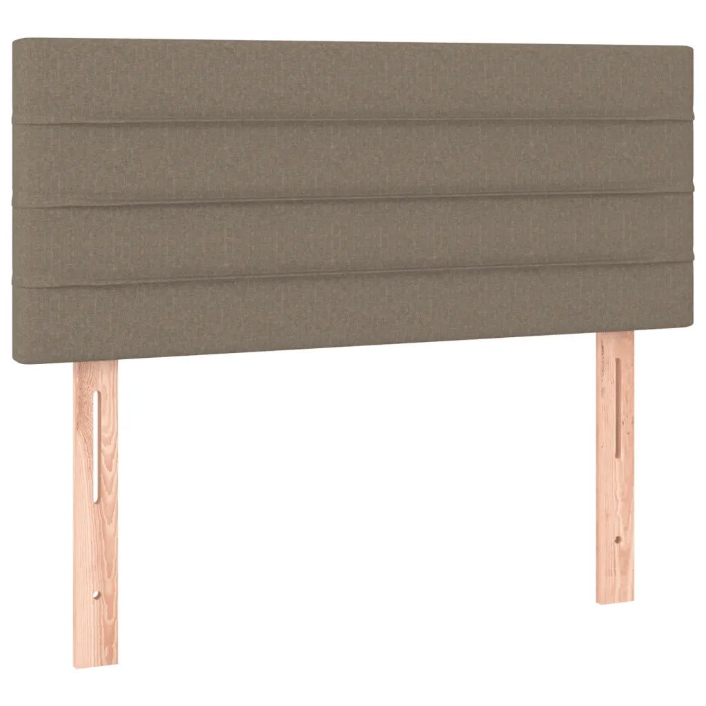 Giroletto a Molle con Materasso Tortora 120x200 cm in Tessuto 3140685