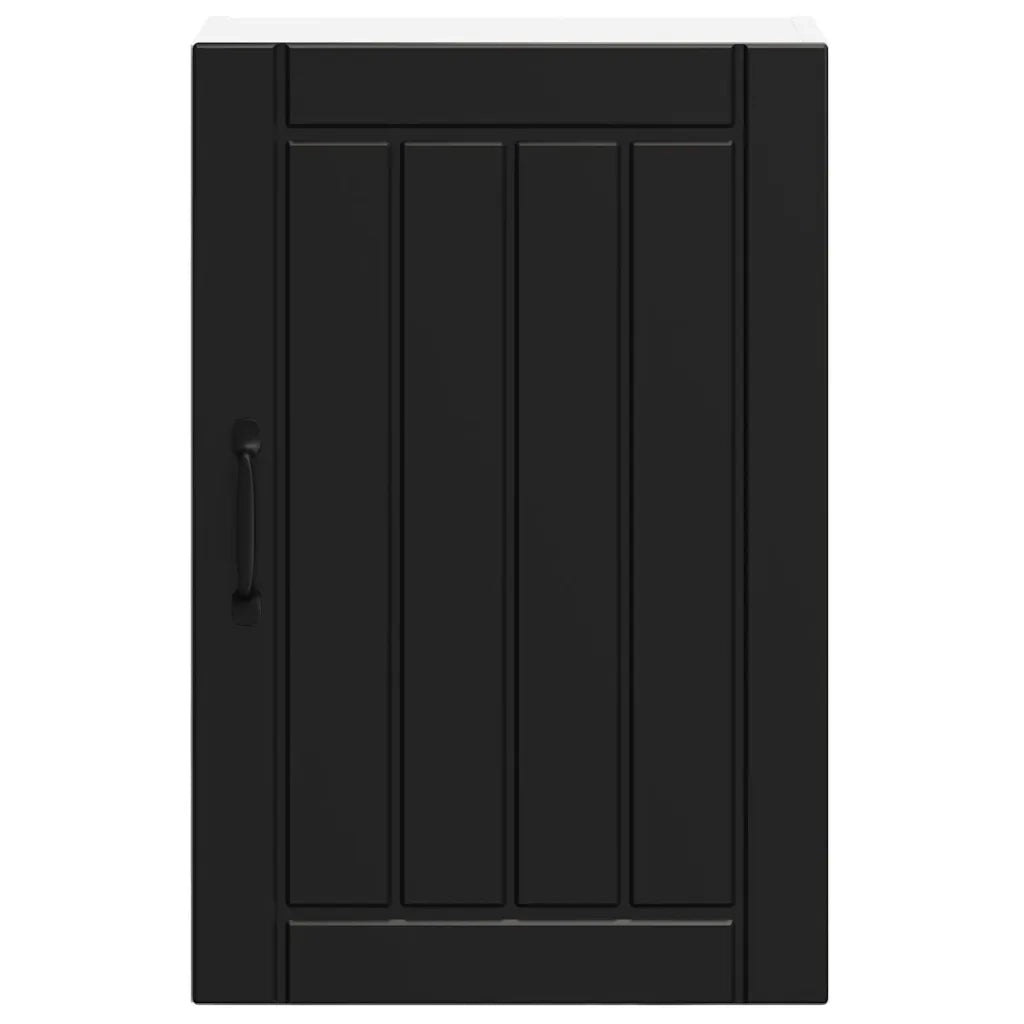 Pensile da Cucina Lucca Nero in Legno Multistrato