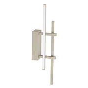 Applique Moderna Trepiliano Alluminio Marrone Led 12W 1450Lm Ip20