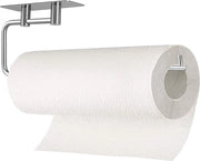 Sostegno per rotoli di carta da cucina - Adatto a tutte le cucine - Spazievitore e comodo – Sostegno per carta da cucina 

Modello: 12345 
Materiali: acciaio inossidabile e plastica 
Dimensioni: 15x10x5 cm 
Peso: 200 g 
Colore: grigio