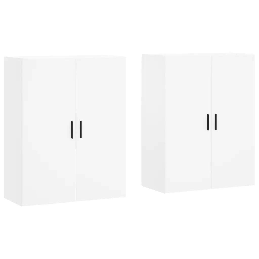 Mobili a Parete 2 pz Bianchi 69,5x34x90 cm 3195635