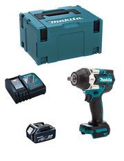 Avvitatore ad Impulsi MAKITA DTW700RTJ1 (1 x 5,0 Ah + DC18RC + MAKPAC 3)