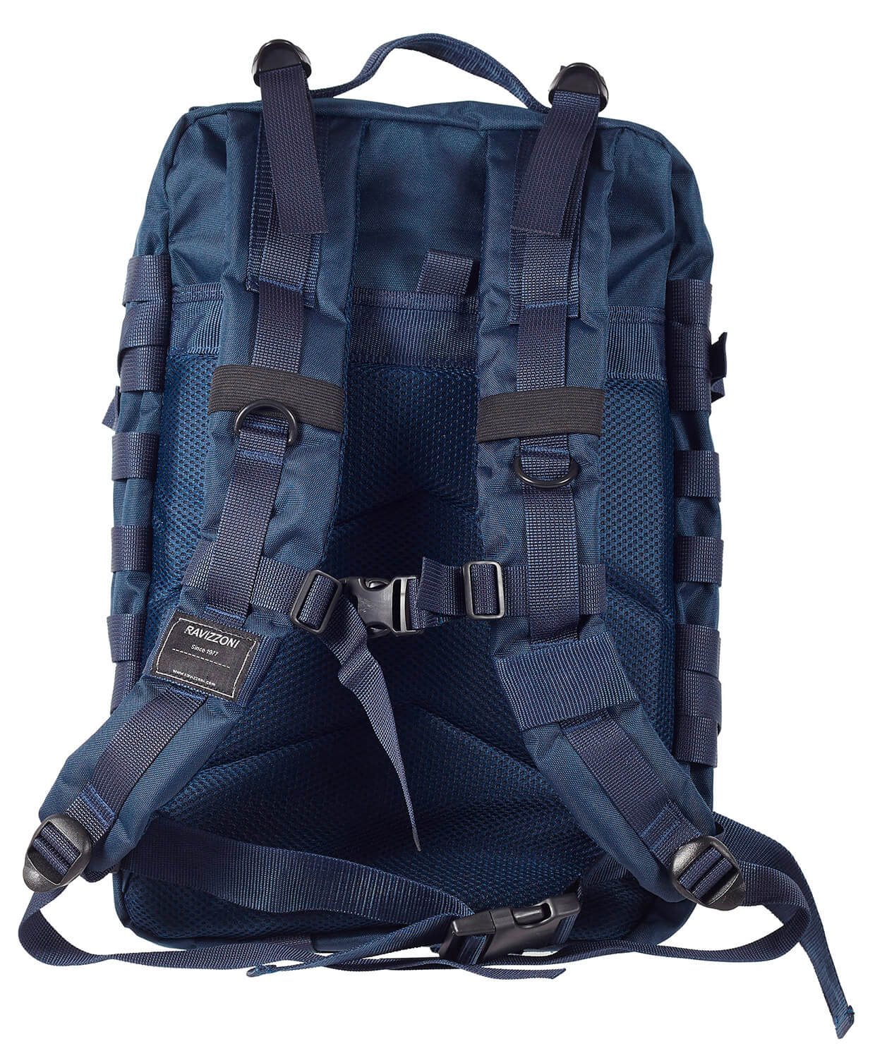 Zaino da Viaggio Morbido 50x30x26 cm in Poliestere Ravizzoni Liberty Blu