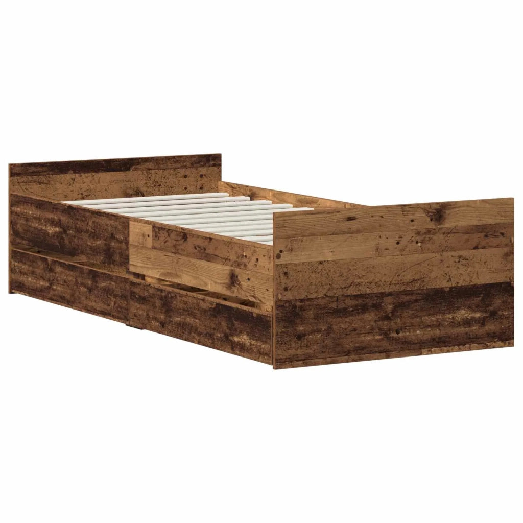 Struttura del letto Legno antico 100 x 200 cm 3446580