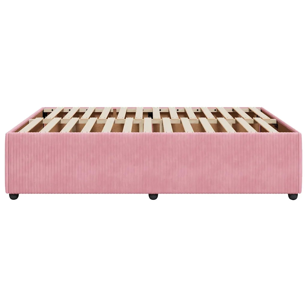 Giroletto Rosa 160x200 cm in Velluto 3285023