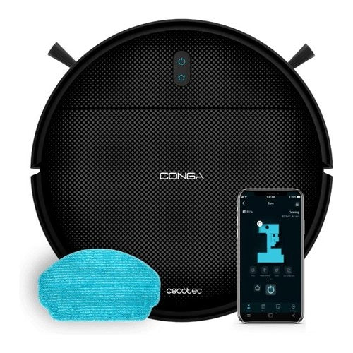 Robot lava pavimenti cecotec a01 eu01 114725 conga m10 black