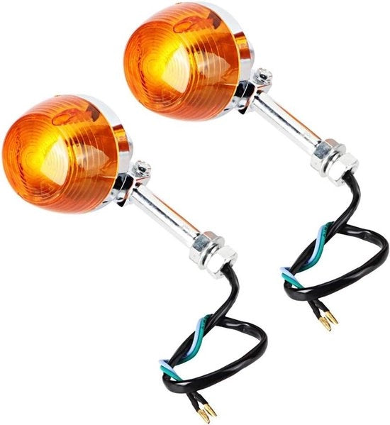Indicatore di direzione 2 pezzi 12 V 8mm per C70 CT70 CT90 XL100 CB350 CM400 CB450 CB750