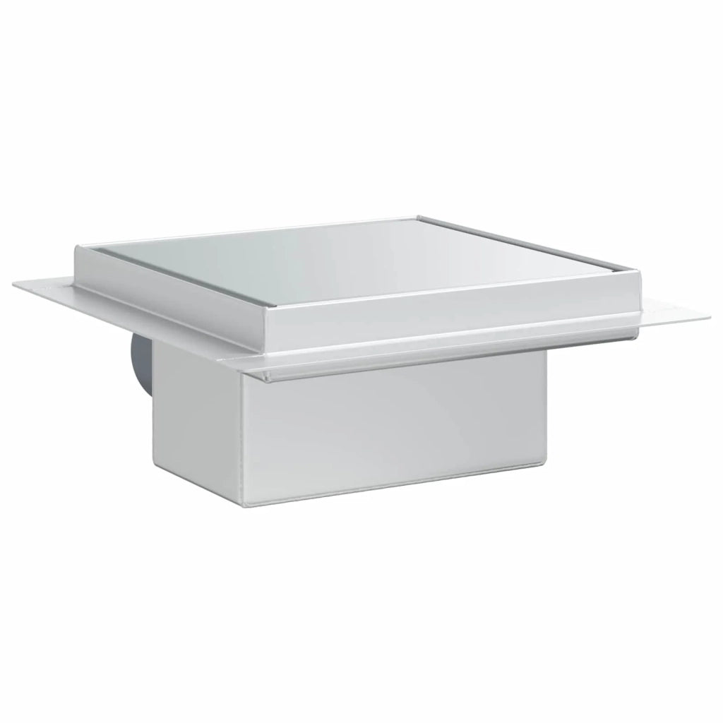 Drenaggio doccia 2 in 1 Argento 15 x 15 cm Acciaio Inox 304 42015932