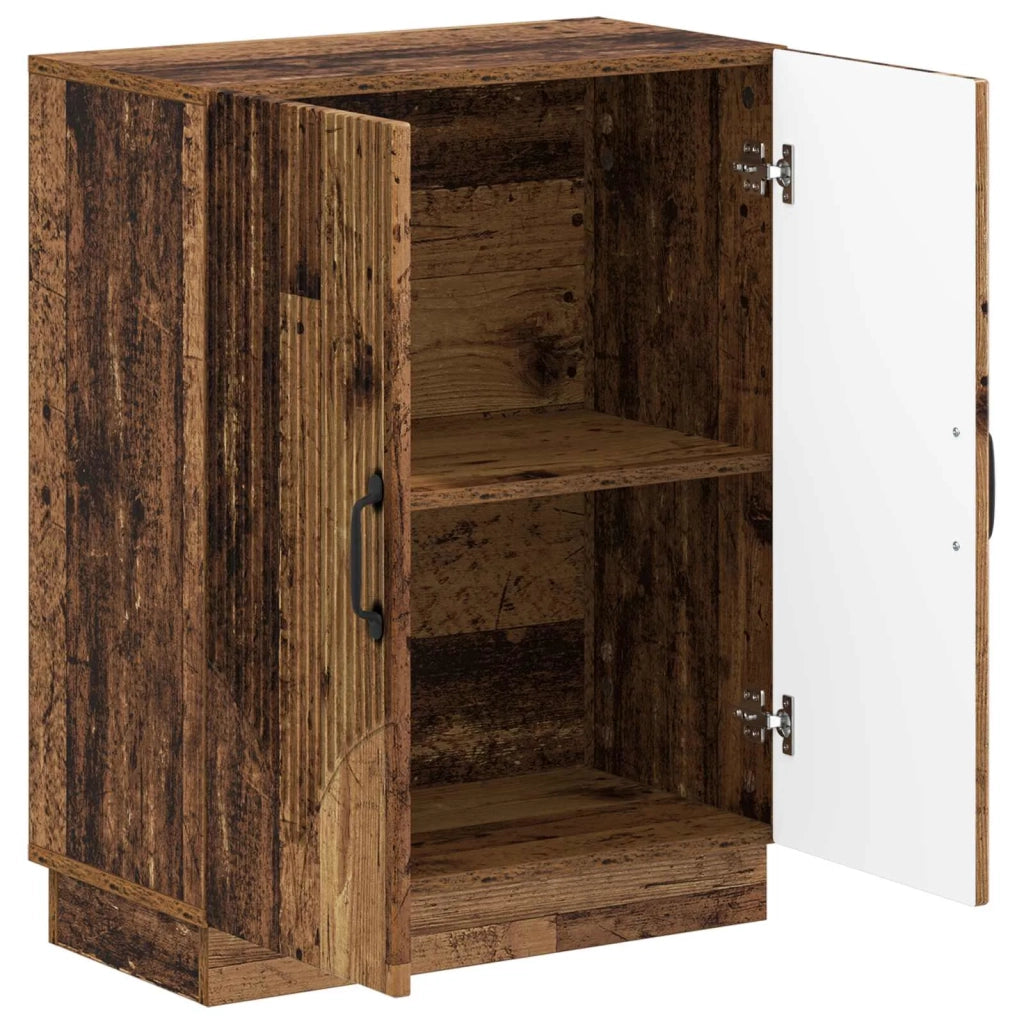 Mobiletto da Bagno HOORN Legno antico 59,5 x 31 x 77 cm 897283