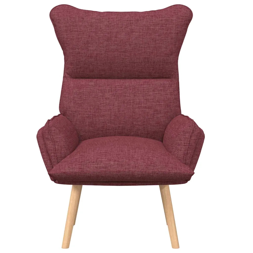 poltrona Rosso Vino 69 x 74 x 93 cm Tessuto e compensato 42001868