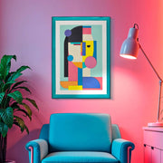 Bamiri, Quadro Materiale Struttura in Plastica, 50x70h cm Multicolore