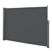 Tenda per balcone laterale acciaio poliestere 180 x 300 cm antracite 03_0006576