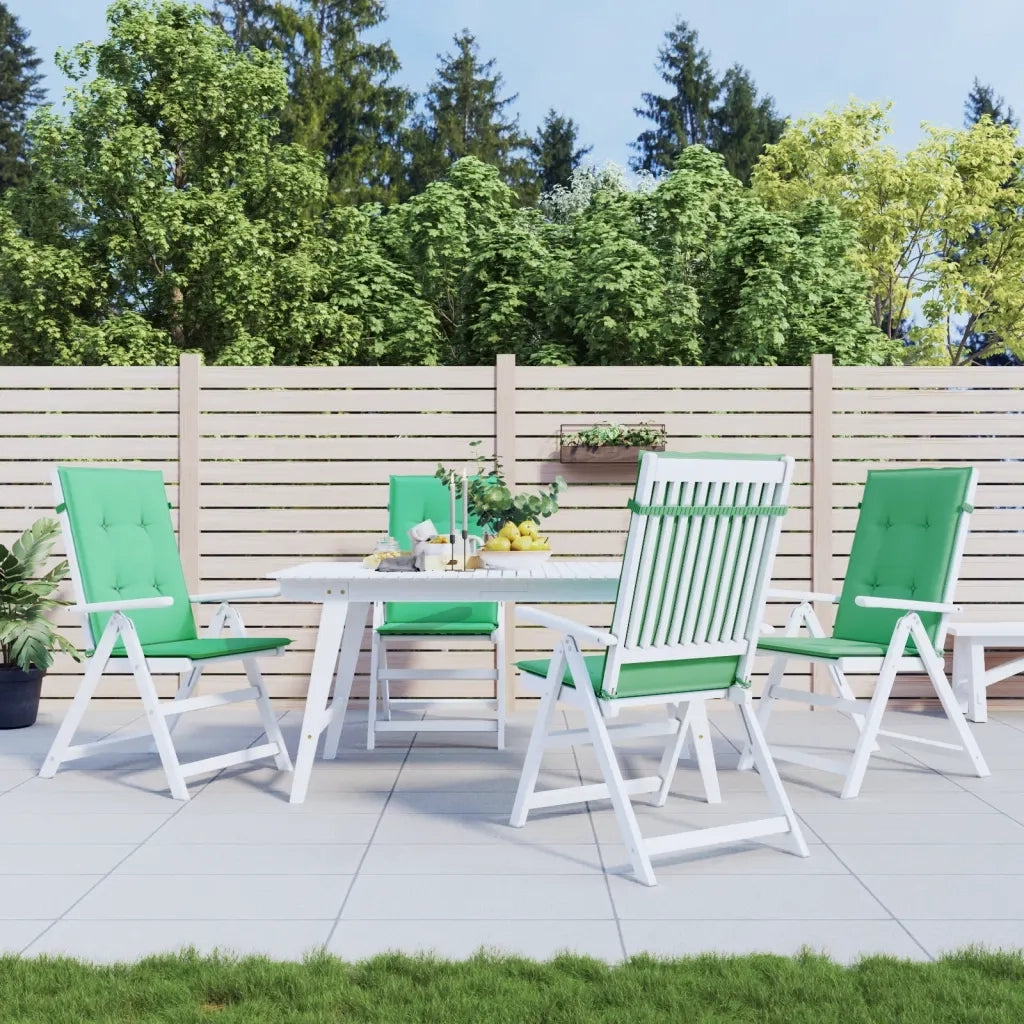 Cuscini per Sedie 4 pz | Cuscini per sedie Grigi 120x50x3 cm in Tessuto