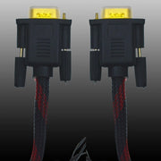 Trade Shop - Cavo Prolunga Monitor Vga M/m 15 Pin 10mt Retinato Pc Computer Maxtech Vga-rt10m -