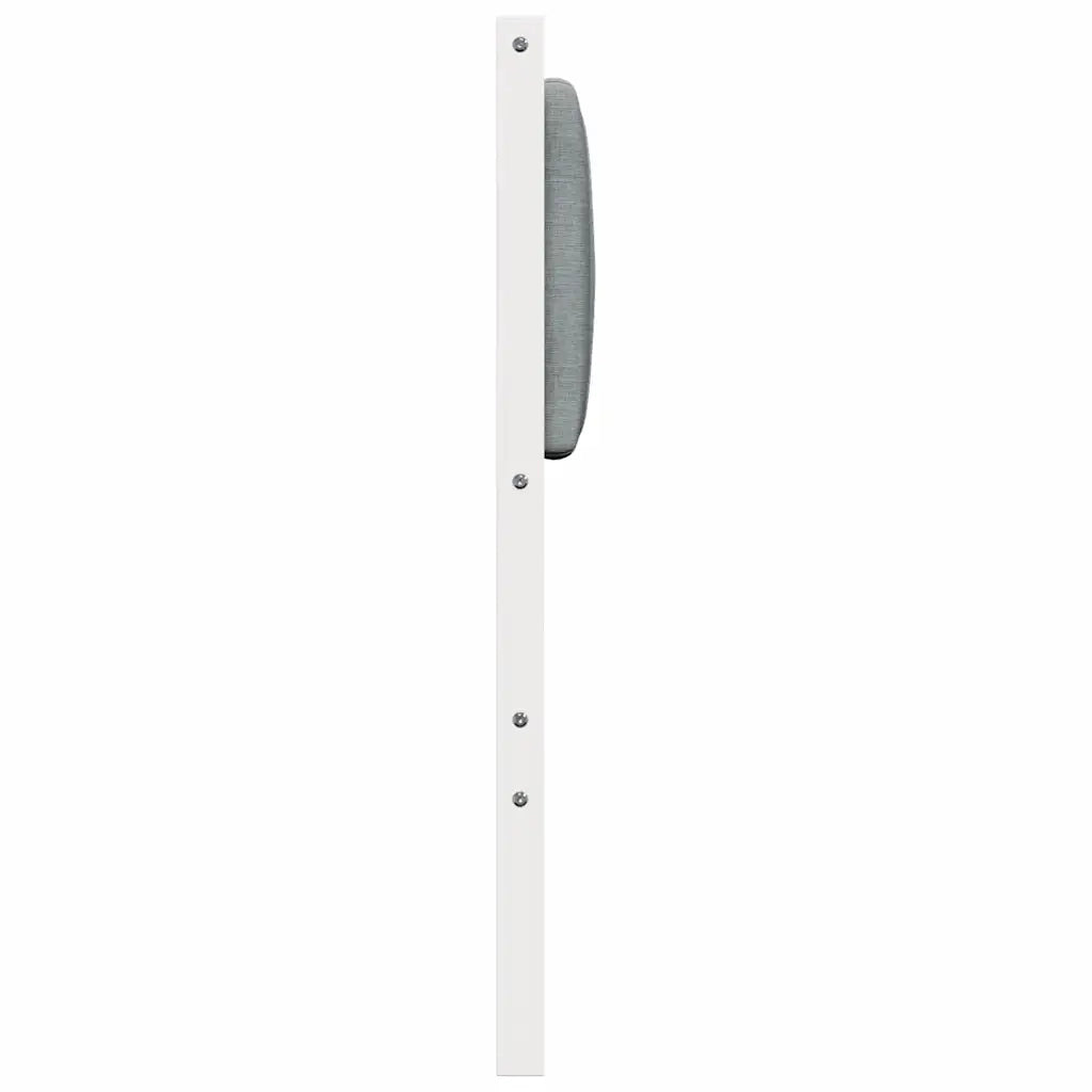 Testiera imbottita-Testiera con Cuscini-Testata Bianco 200 cm Pino massello