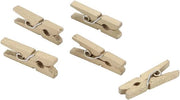 Set di 300 Waschablock per Decorazione a Muro in Legno con Fotoclips per Scrapbooking e Cartoline - Mini Viti in Legno per Foto