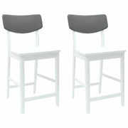 Sedie da pranzo 2 pz | Sedie da cucina Bianco 48 x 49 x 95 cm