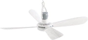 Ventilatore da soffitto mini - Diametro 40 cm - Disegno compatto con interruttore On/Off