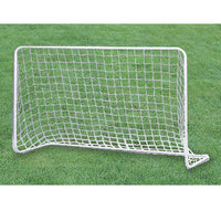 Porta da Calcio 180x60x122 cm in Metallo Basic Bianca